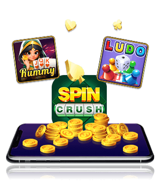 Spin Crush Real Cash App Banner